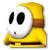 Yellow Shy Guy Mugshot